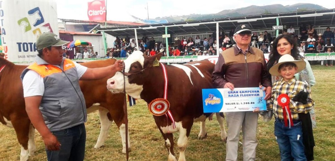 Feria Fongal 2021 congregó al sector ganadero en Cajamarca