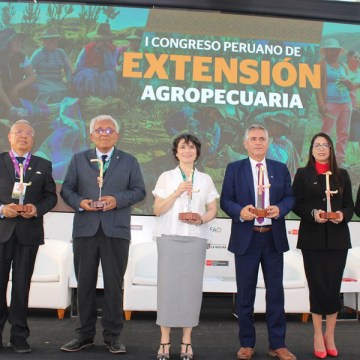 Inauguran I Congreso Peruano de Extensión Agropecuaria con visión internacional