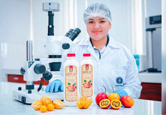 UNTRM obtiene patente por bebida fermentada a base de lactosuero